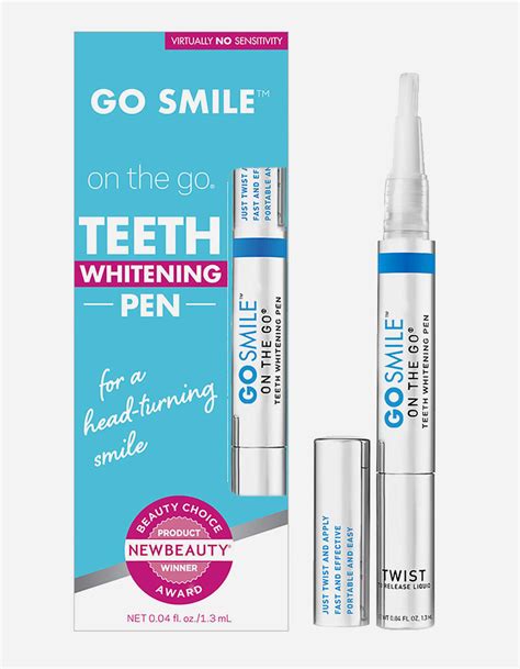 go smile teeth whitening pen|GO SMILE On The Go Teeth Whitening Pen, Teeth Whitener